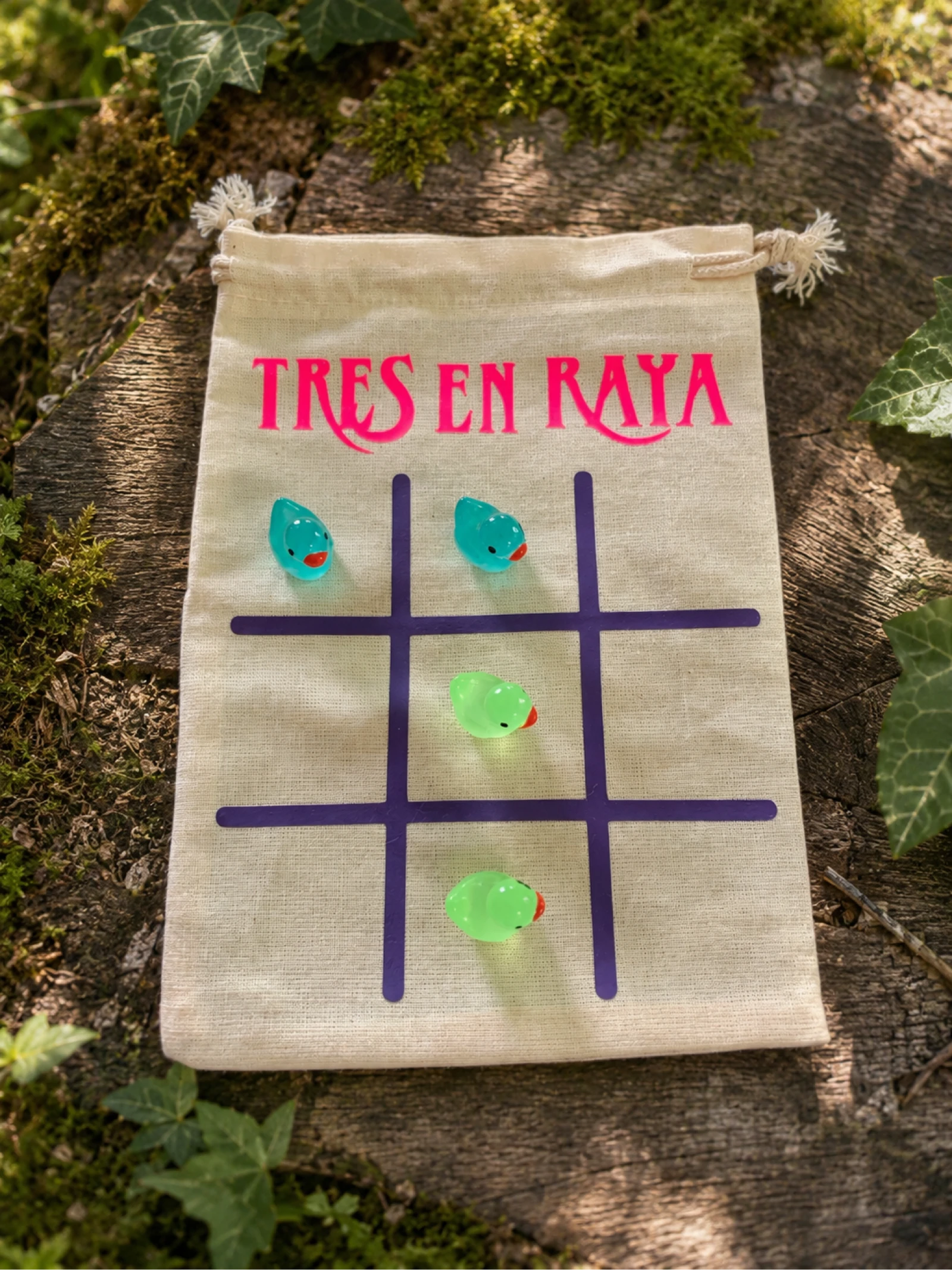 Juego 3 en raya portátil 